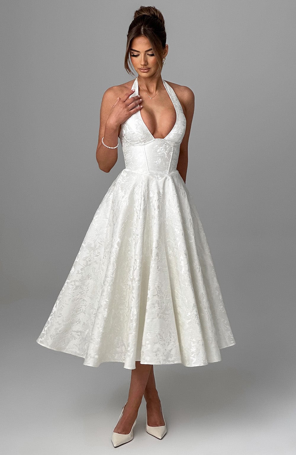 Effie Midi Dress - velourea