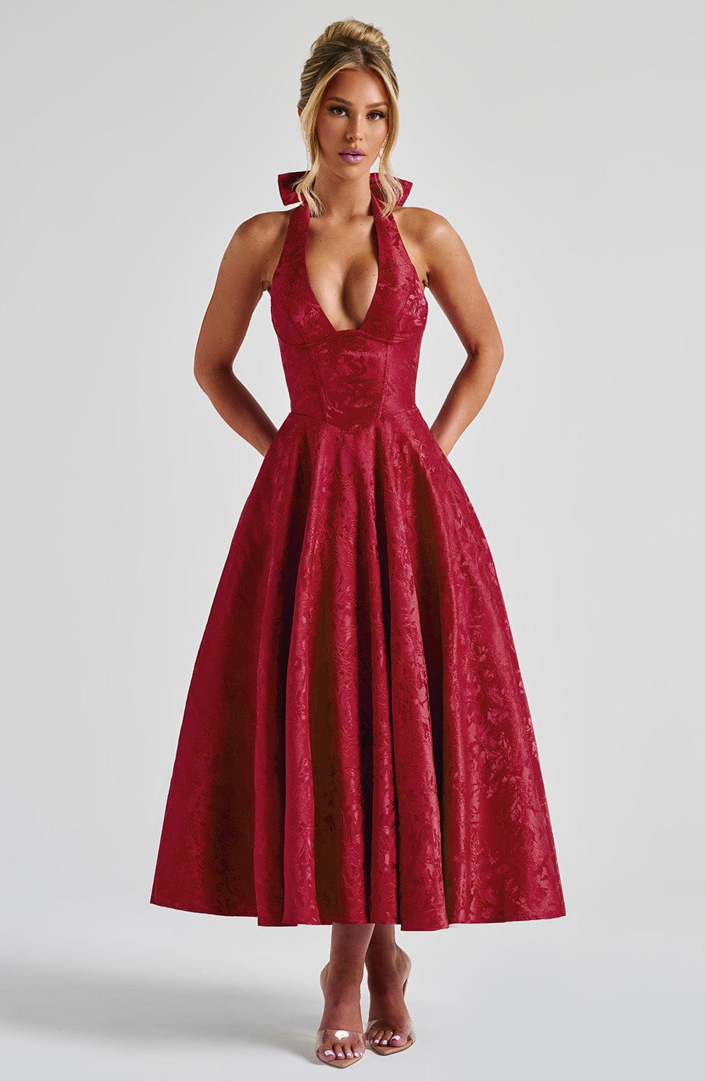 Effie Midi Dress - velourea