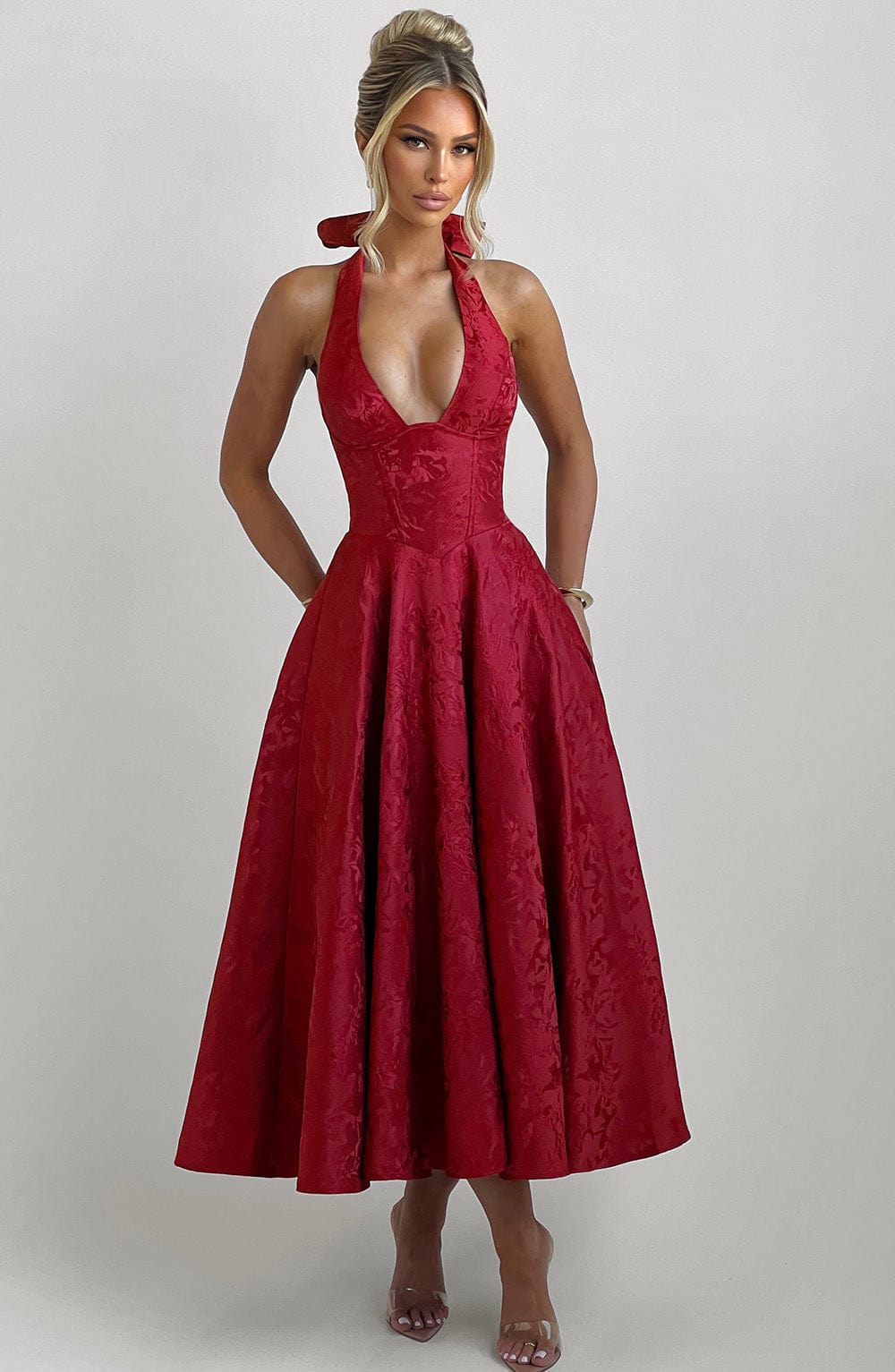Effie Midi Dress - velourea