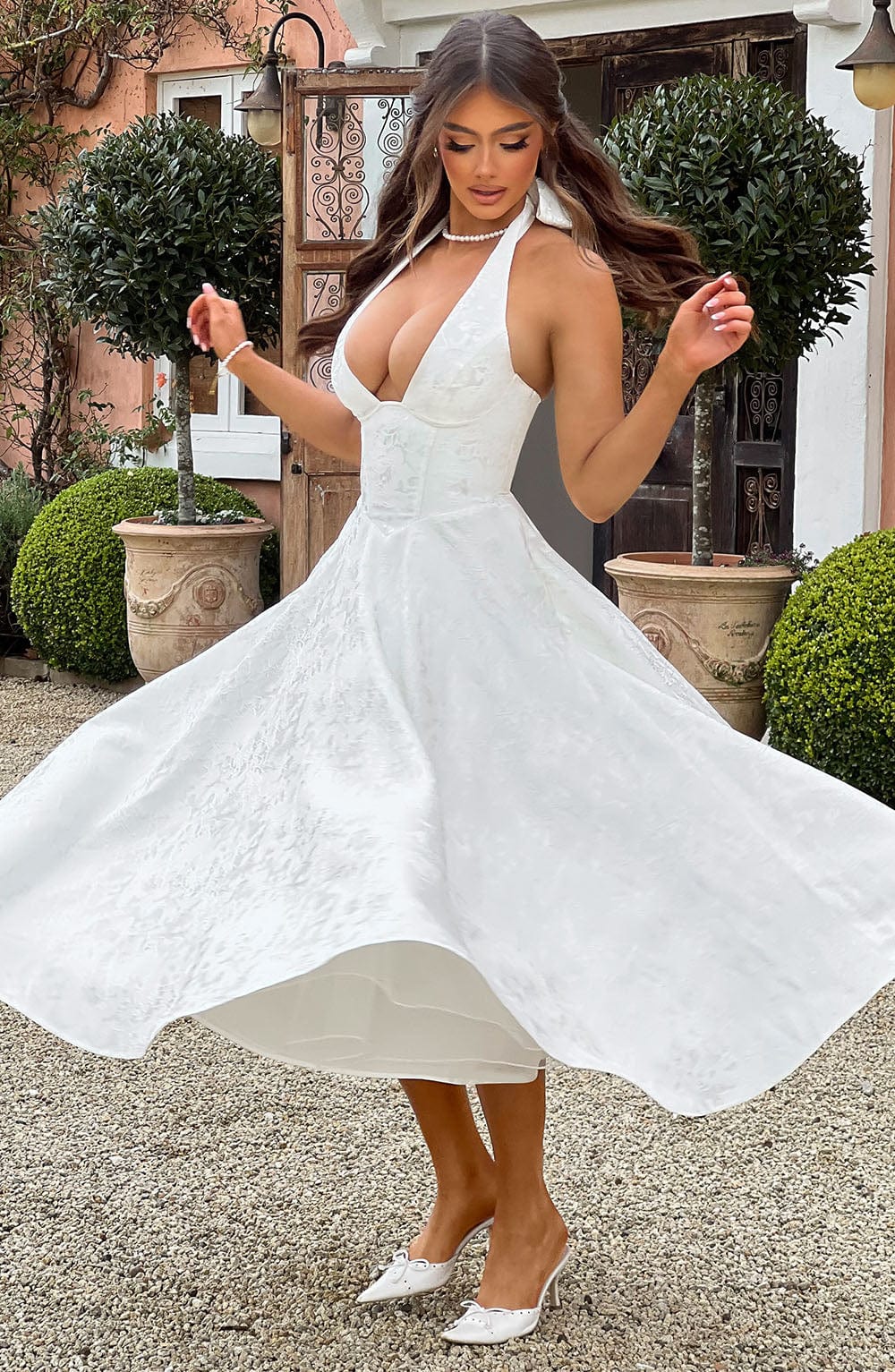 Effie Midi Dress - velourea