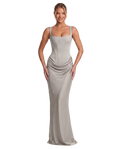 Margarita Maxi Dress - Gray