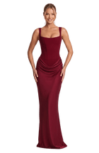 Margarita Maxi Dress - Red