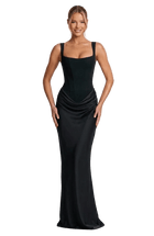 Margarita Maxi Dress - Black