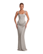 Margarita Maxi Dress - Gray
