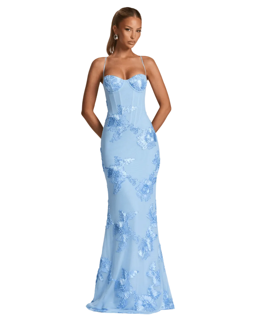 Martini Dress - Crystal Sky - velourea