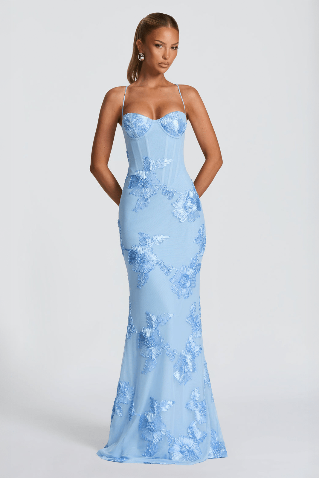 Martini Dress - Crystal Sky - velourea