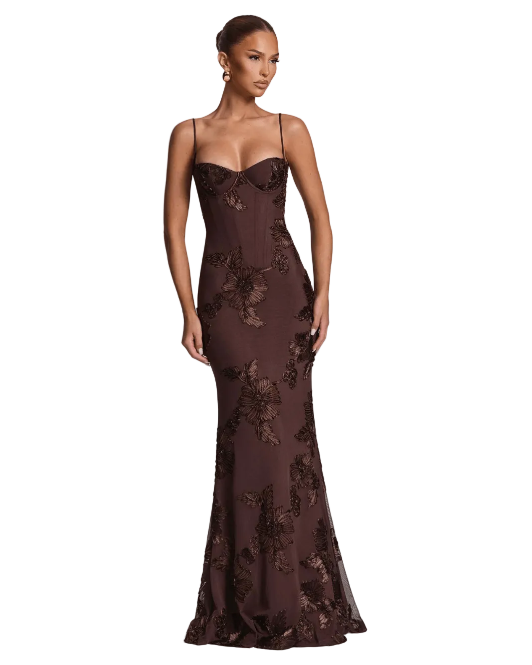 Martini Dress - Deep Ruby - velourea