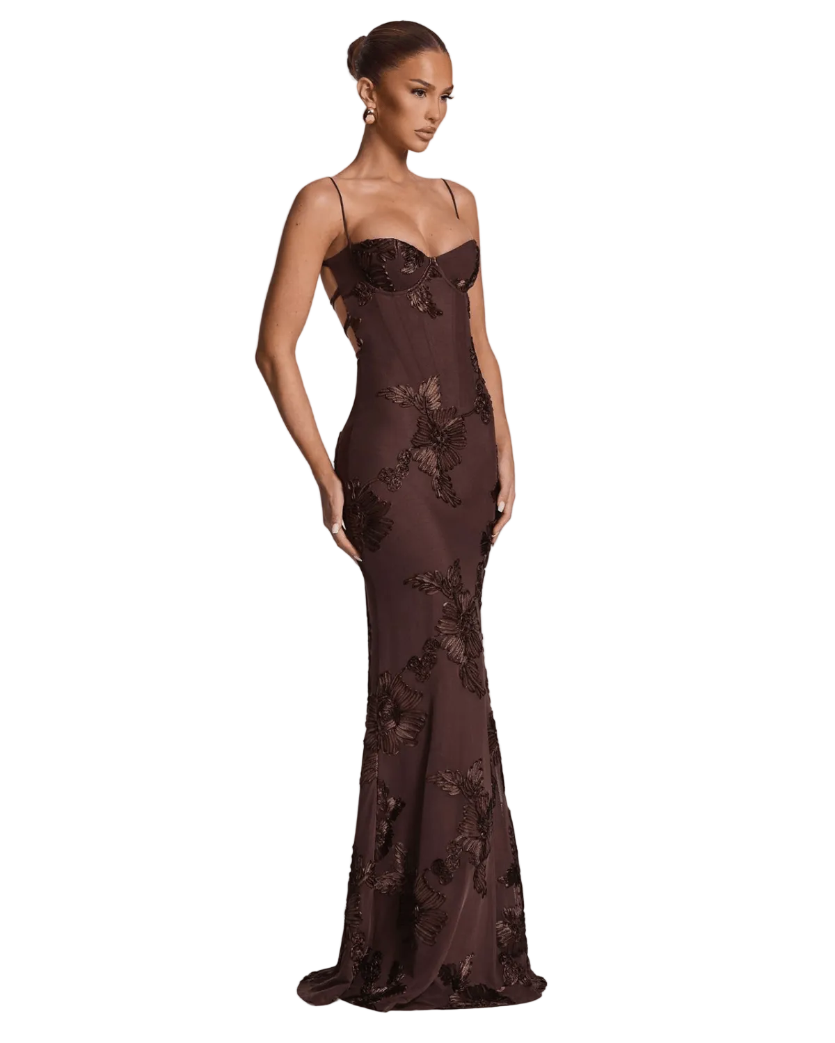 Martini Dress - Deep Ruby - velourea