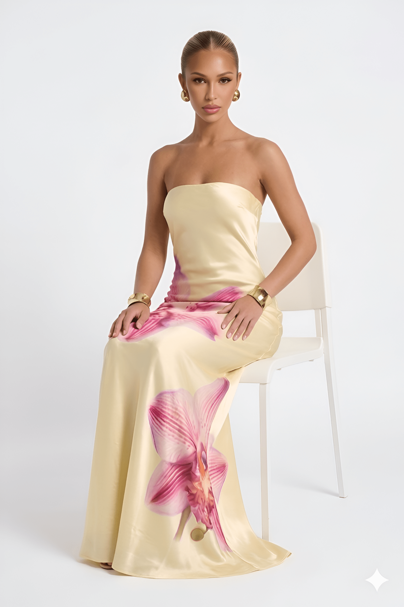 Orchid Bloom Satin - velourea