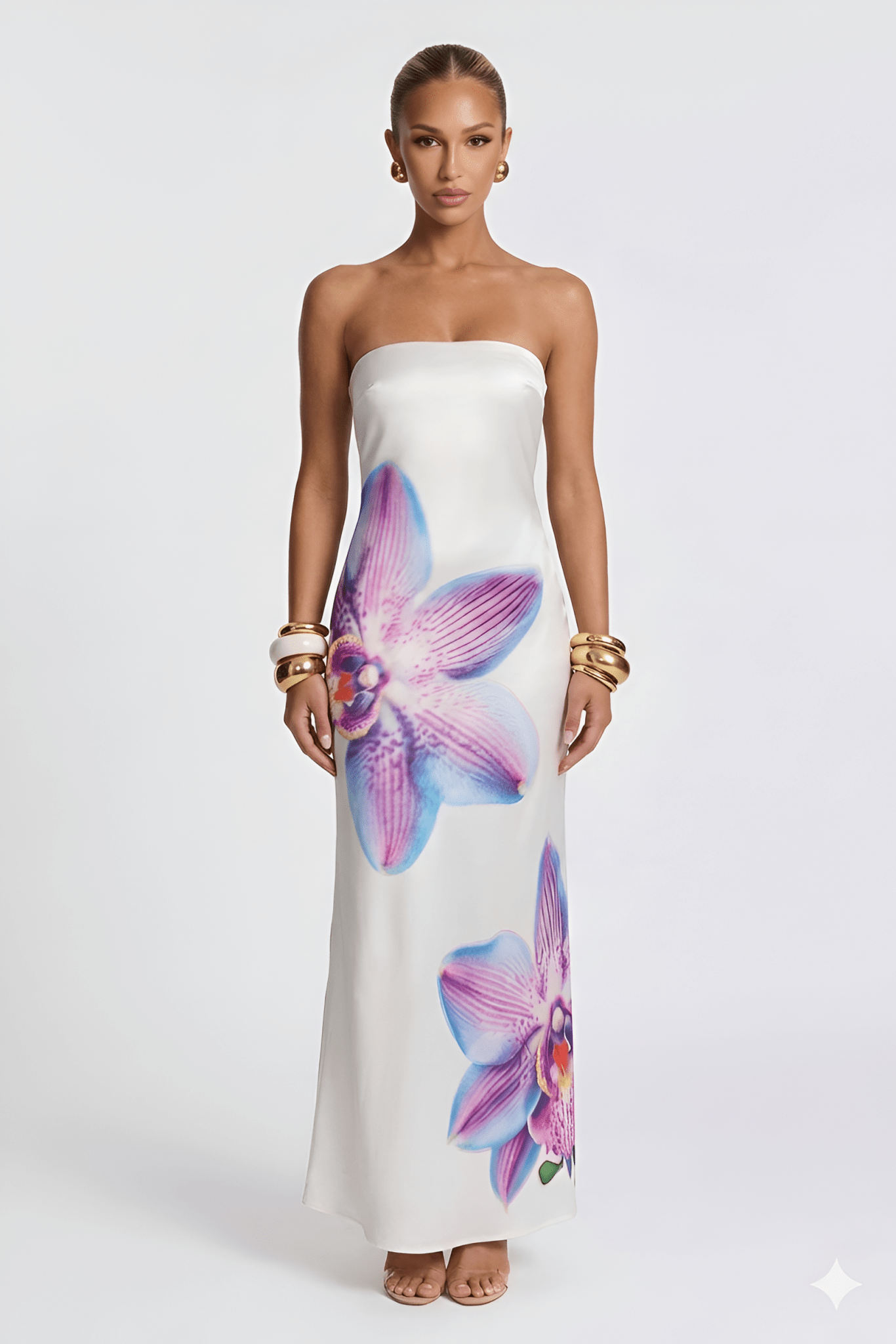 Orchid Bloom Satin - velourea