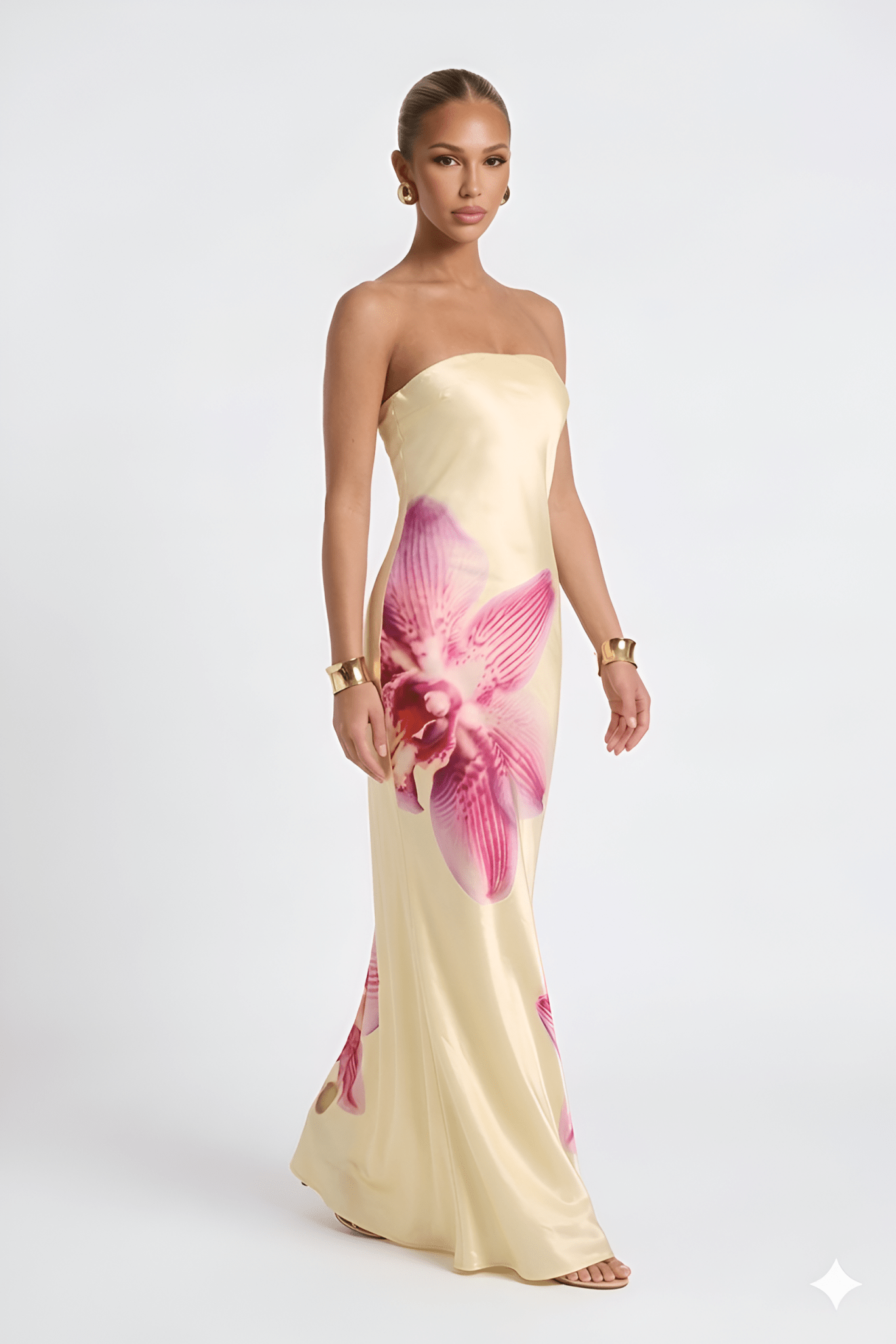 Orchid Bloom Satin - velourea