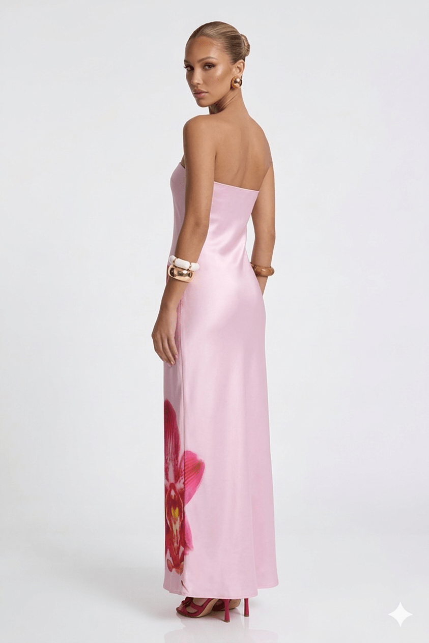 Orchid Bloom Satin - velourea