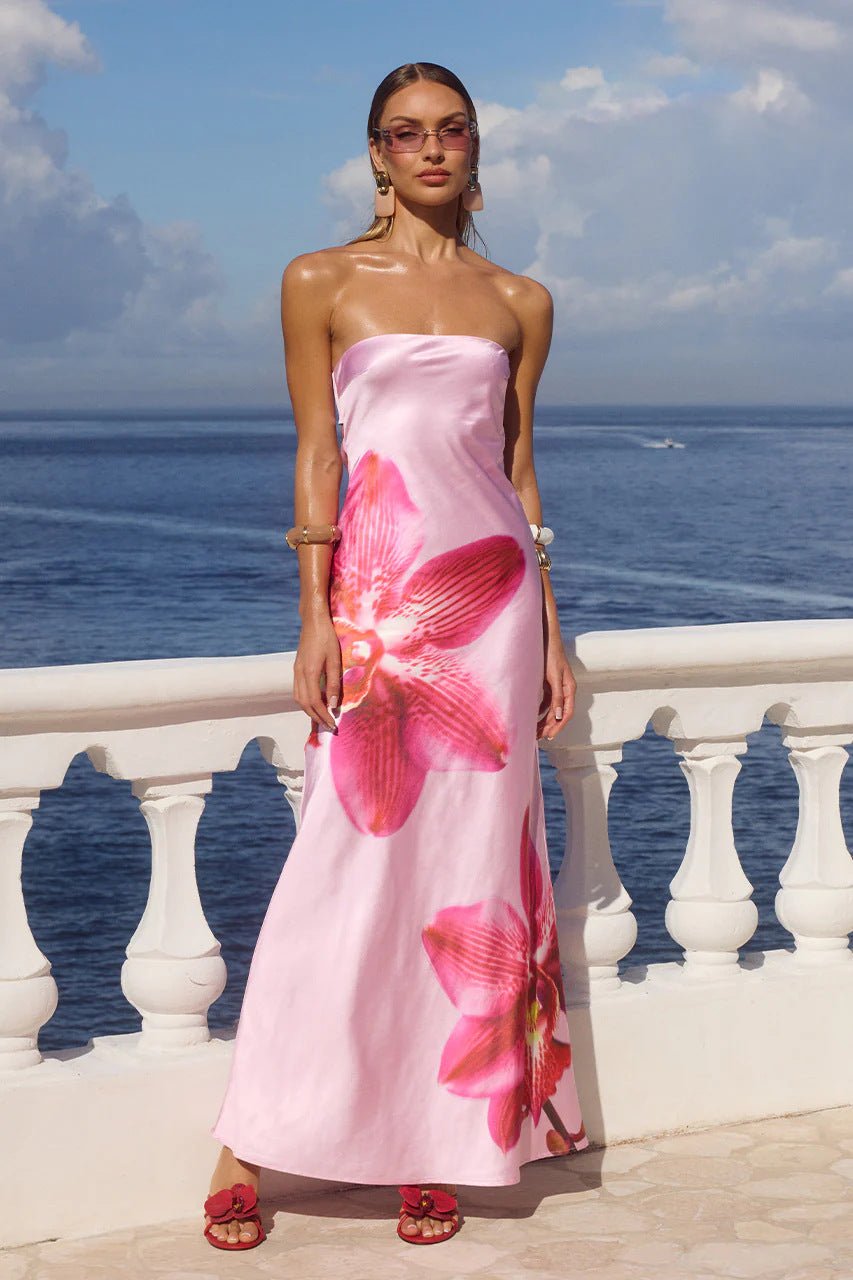 Orchid Bloom Satin - velourea