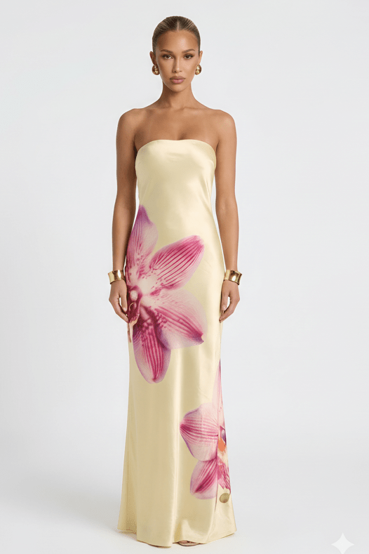 Orchid Bloom Satin - velourea