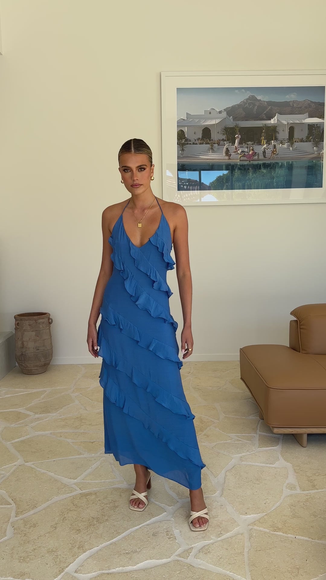 Wave Flow Dress