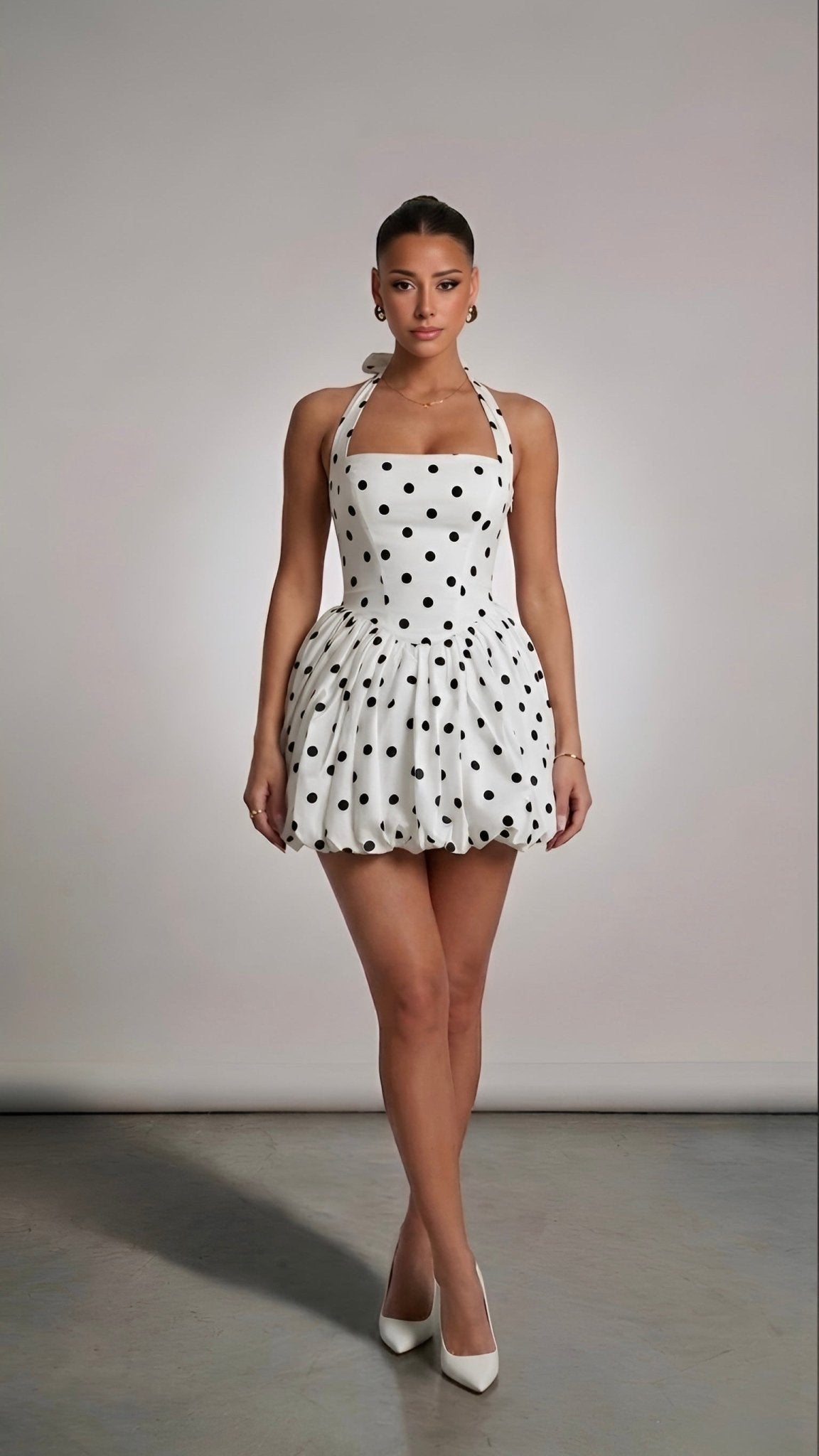 Retro Bloom Dress - velourea
