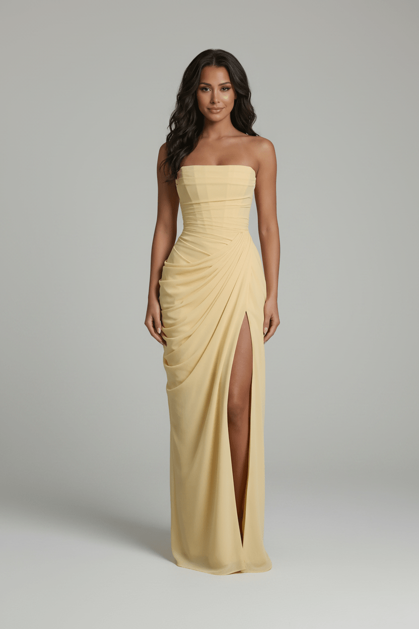 Royal Drape Dress - velourea