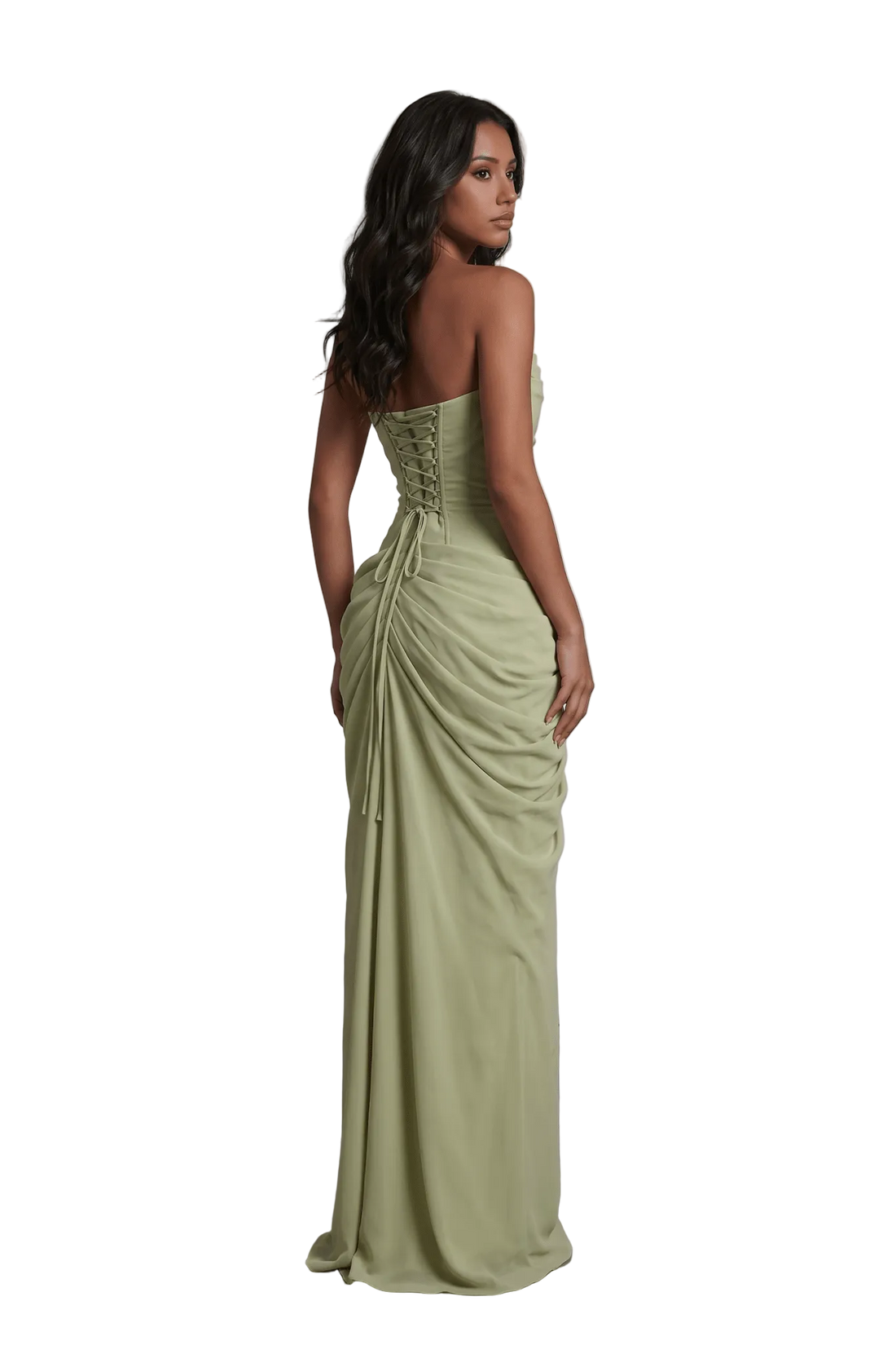 Royal Drape Dress - velourea