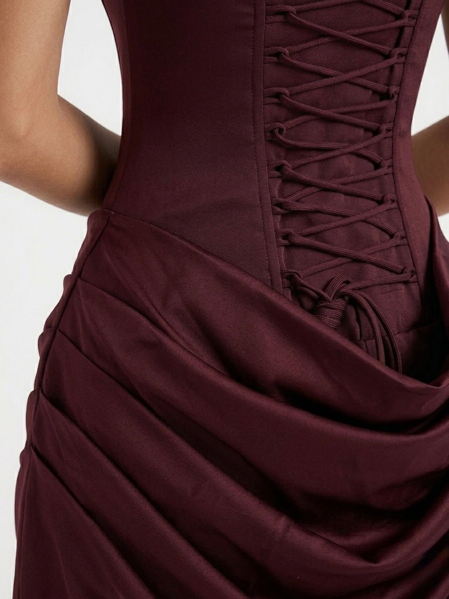 The Cornelia Mini Dress - velourea
